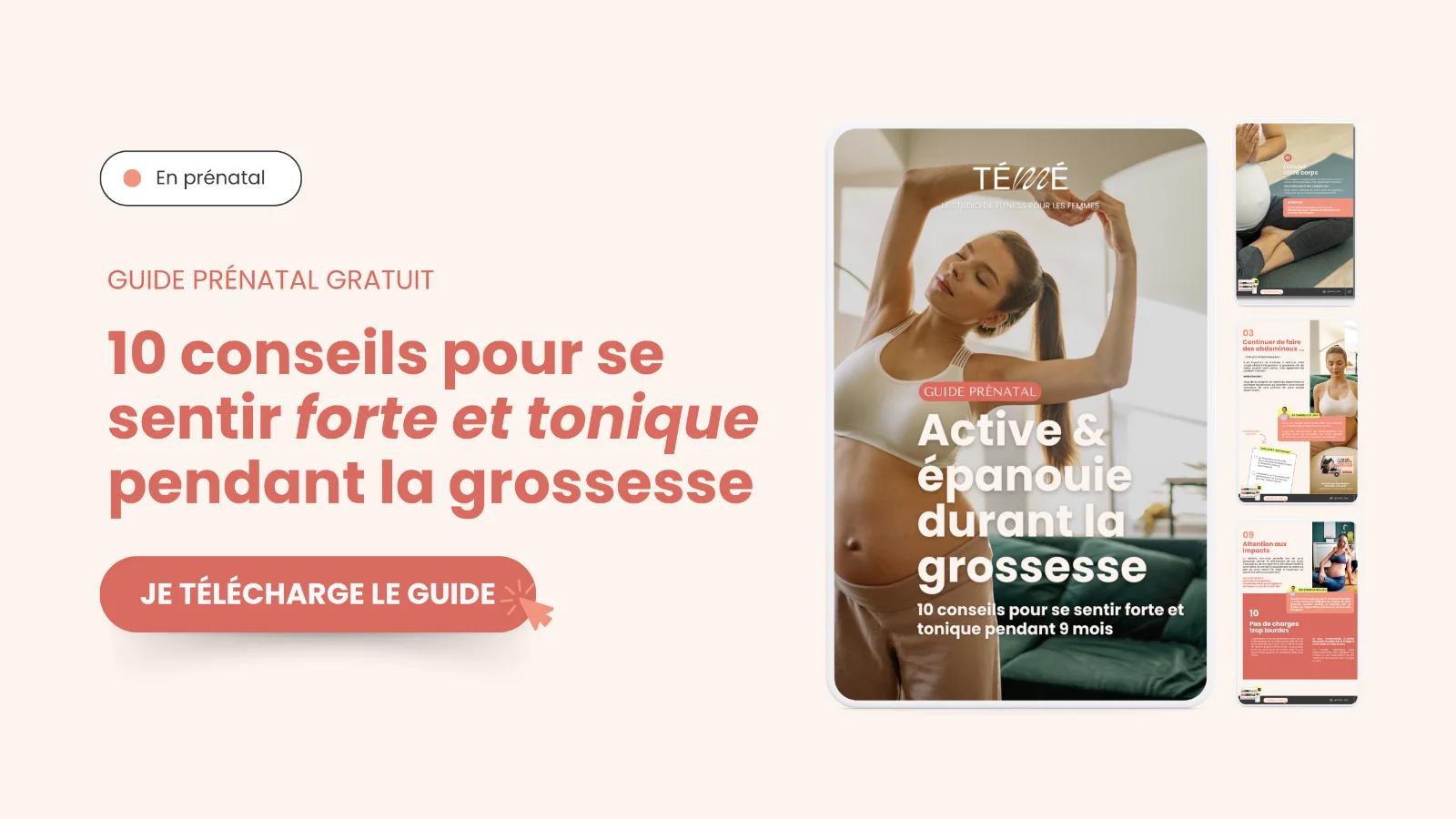 Guide gratuit grossesse sport